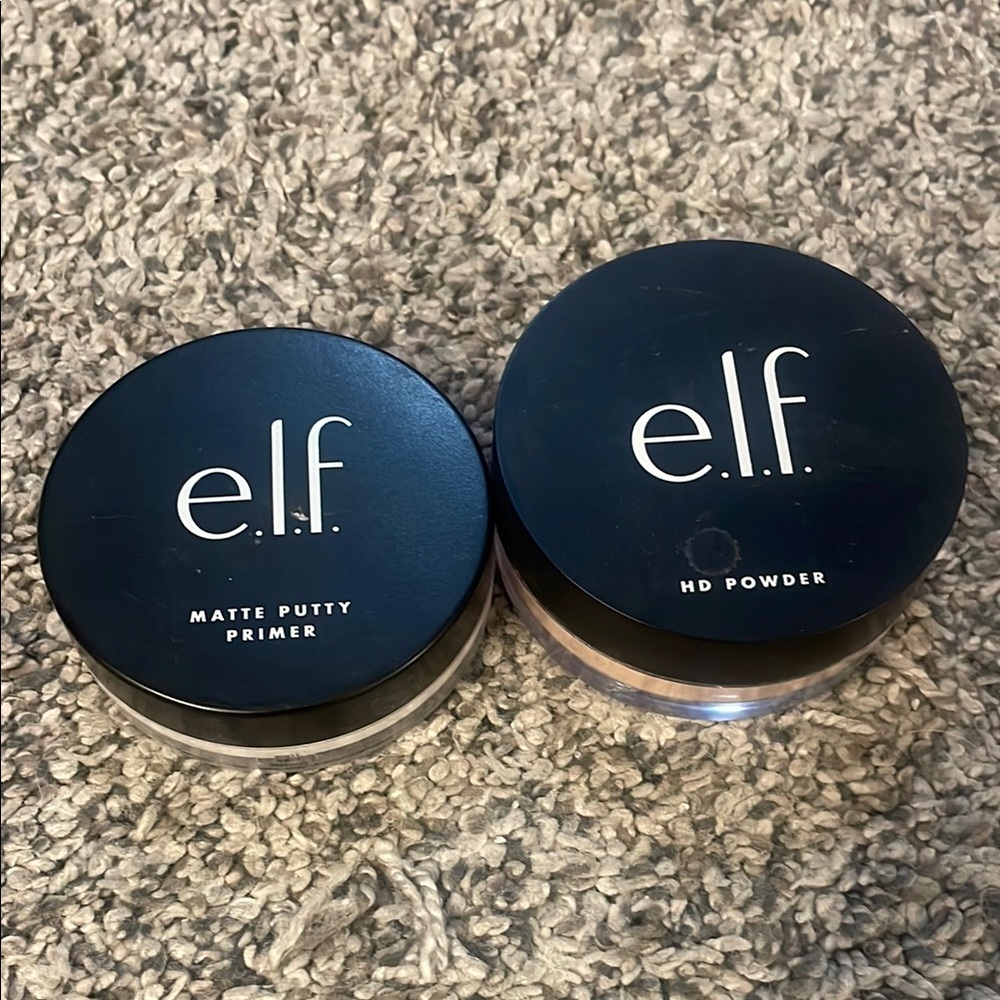 ELF Matte Putty Primer and HD Powder Set - Black